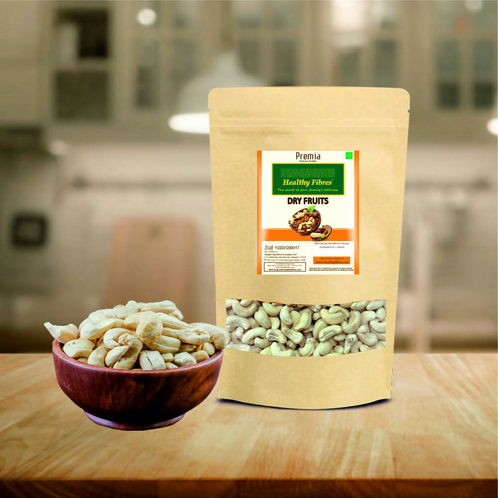 Healthy Fibres Whole Cashew | Grocsy