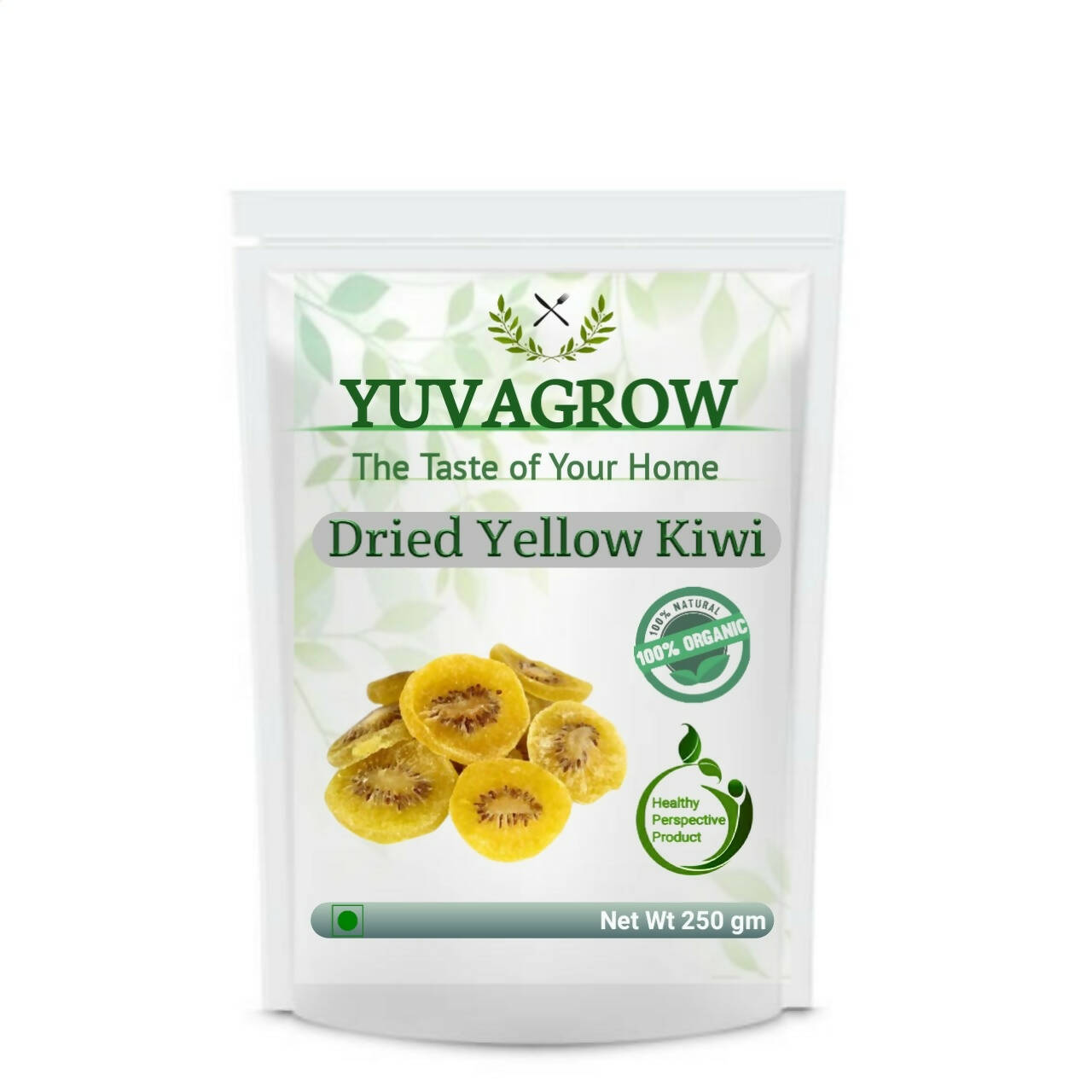 Yuvagrow Dried Yellow kiwi Slices | Grocsy