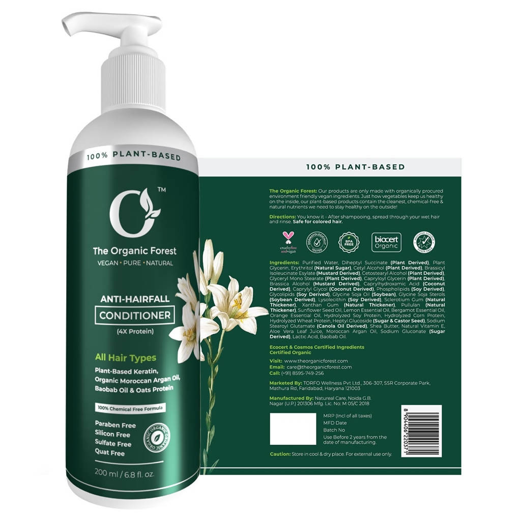 The Organic Forest Anti-Hairfall Conditioner | Grocsy