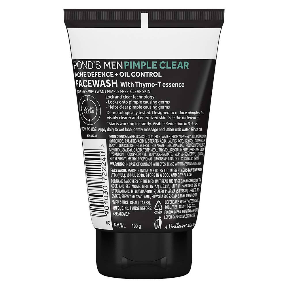 Ponds Men Pimple Clear Facewash | Grocsy
