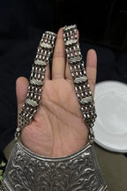 Vastrabhushan Oxidized Silver Tribal Necklace: Boho Brass Ethnic Jewelry | Grocsy