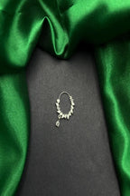 Vastrabhushan CZ Stone Silver Nose Ring Nath | Indian Bridal Jewelry | Grocsy