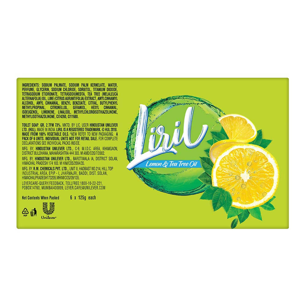 Liril Lemon (Lime) & Tea Tree Oil Soap | Grocsy