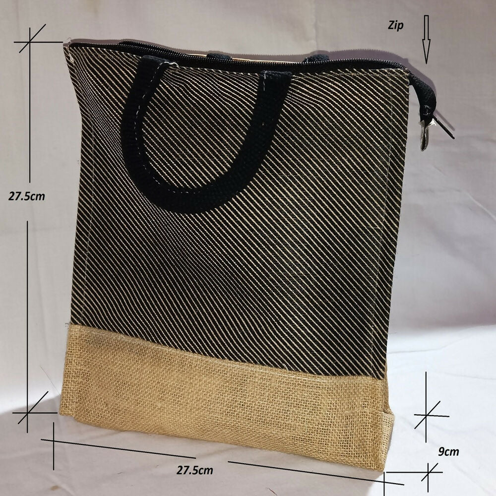 Jute Ladies Fashion Bags Combo - Big & Small | Grocsy