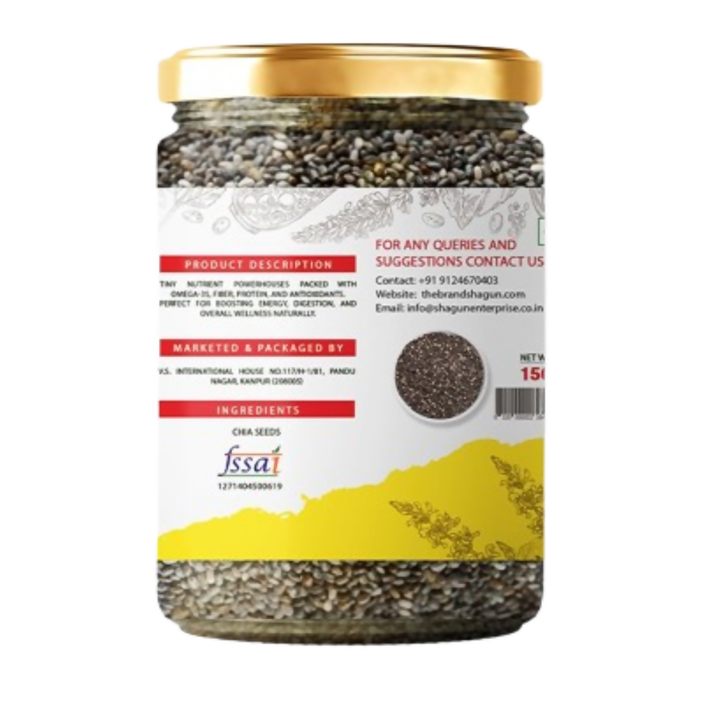 Shagun Natural Chia Seeds | Grocsy