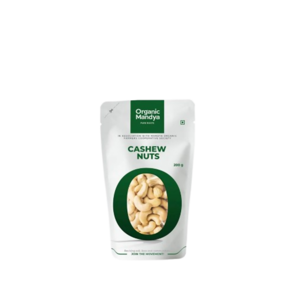 Organic Mandya Cashew Nuts | Grocsy