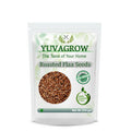 Yuvagrow Roasted Flax Seeds | Grocsy