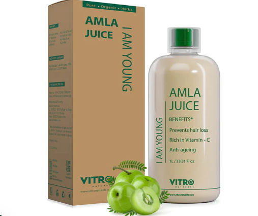 Vitro Naturals Certified Organic Amla / Anola Juice | Grocsy