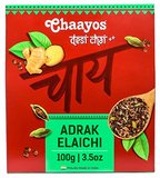 Chaayos Adrak Elaichi Tea Powder (Ginger & Cardamom) | Grocsy