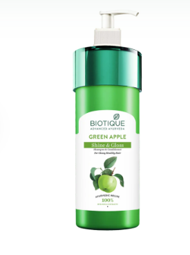 Biotique Bio Green Apple Fresh Daily Purifying Shampoo and Conditioner | Grocsy