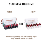 Just Herbs Herb Enriched Ayurvedic Lipstick Micro-Mini Kit | Grocsy