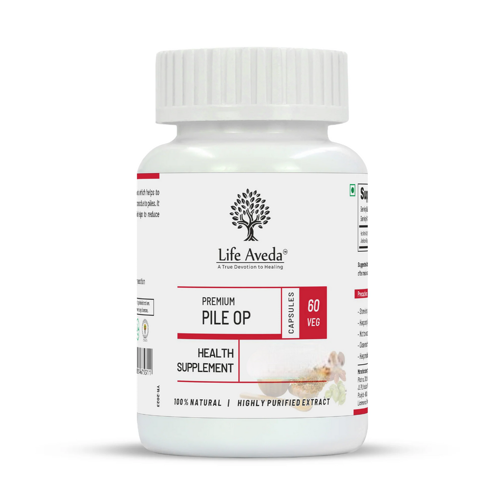 Life Aveda Premium Pile OP Capsules | Grocsy