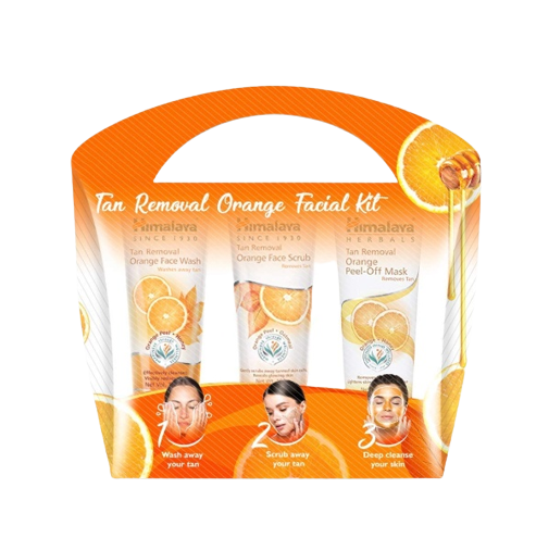 Himalaya Tan Removal Orange Facial Kit | Grocsy