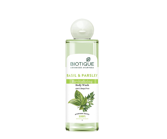 Biotique Bio Basil & Parsley Revitalizing Body Wash | Grocsy