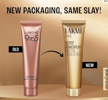 Lakme 9 To 5 Weightless Mousse Foundation - Beige Vanilla | Grocsy
