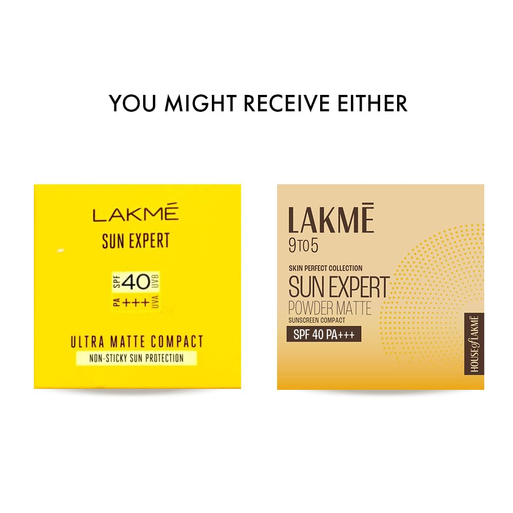Lakme Sun Expert Ultra Matte Spf 40 PA+++ Compact | Grocsy