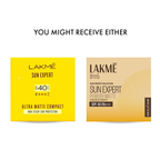 Lakme Sun Expert Ultra Matte Spf 40 PA+++ Compact | Grocsy