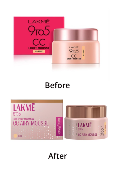 Lakme 9 To 5 CC Mousse - Beige | Grocsy