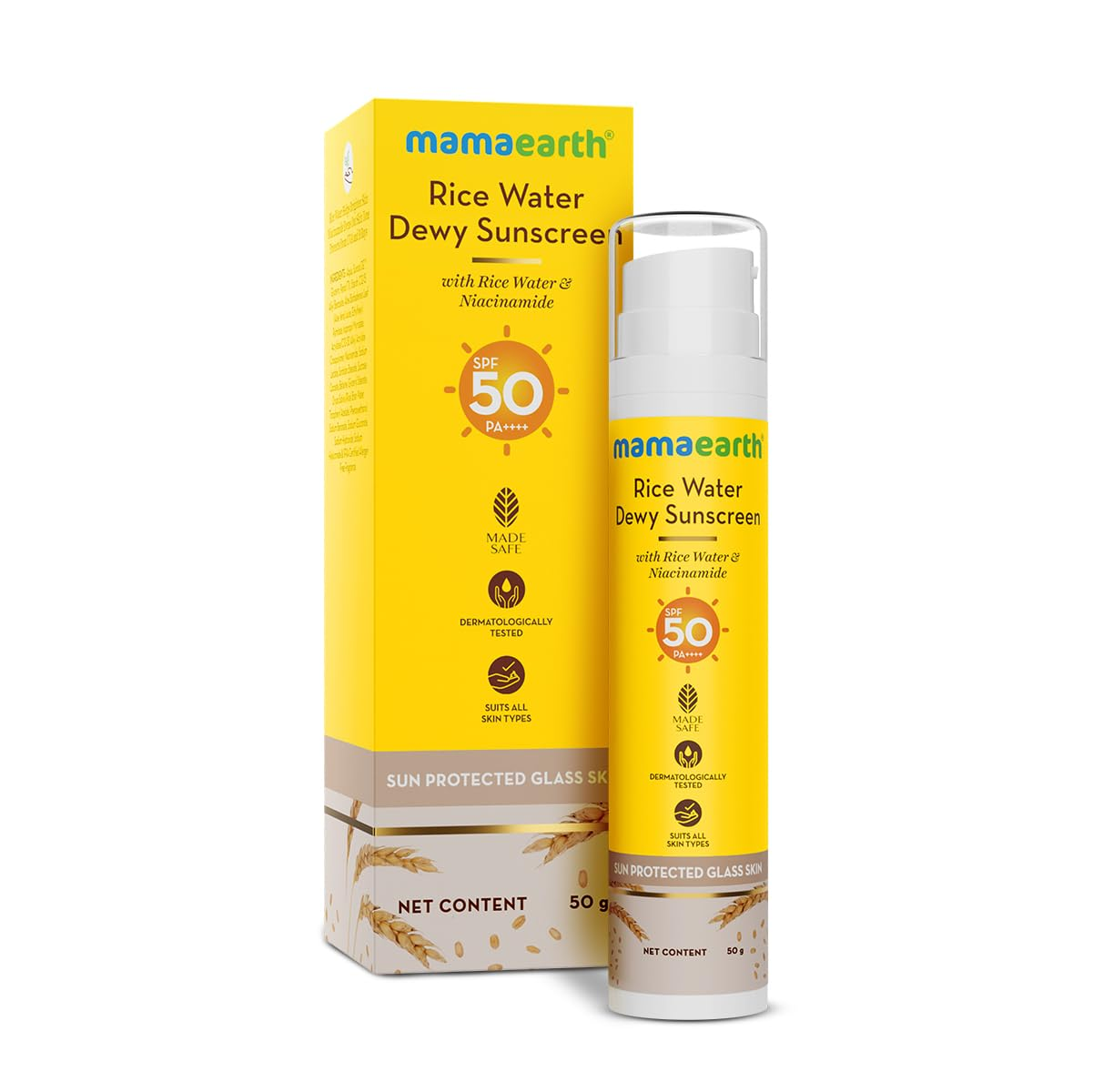 Mamaearth CSMS Rice Glass Skin Regimen | Grocsy
