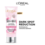 L'Oreal Paris Glycolic Acid Glowing And Protecting CSMS (Cleanser, Serum, Moisturizer, Sunscreen) Regime Kit | Grocsy