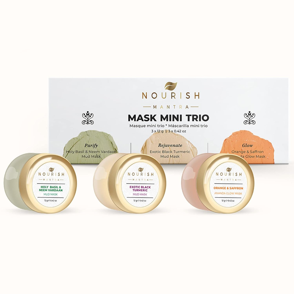 Nourish Mantra Mask Mini Trio Box | Grocsy