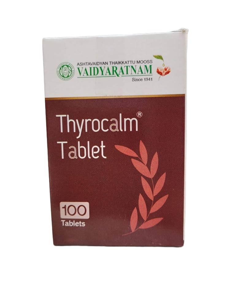 Vaidyaratnam Thyrocalm Tablet | Grocsy