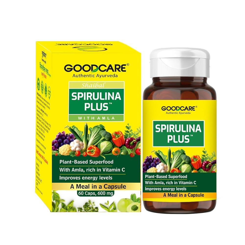 Goodcare Spirulina Plus Capsules | Grocsy