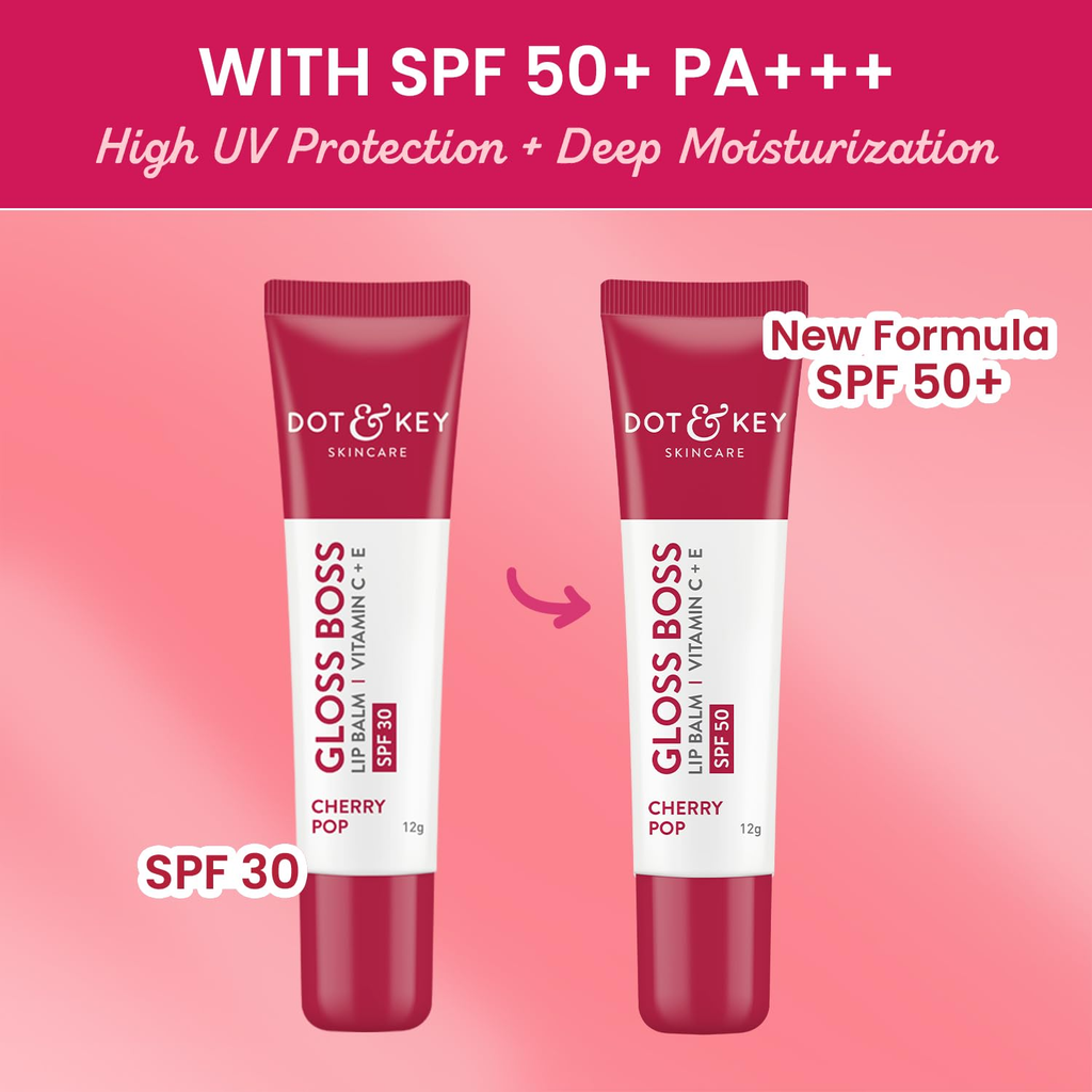 Dot & Key Gloss Boss Cherry Lip Balm | Grocsy