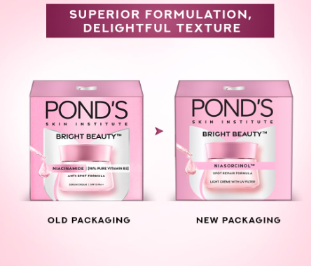 Ponds Bright Beauty Anti-Spot Fairness Cream SPF 15PA++ | Grocsy