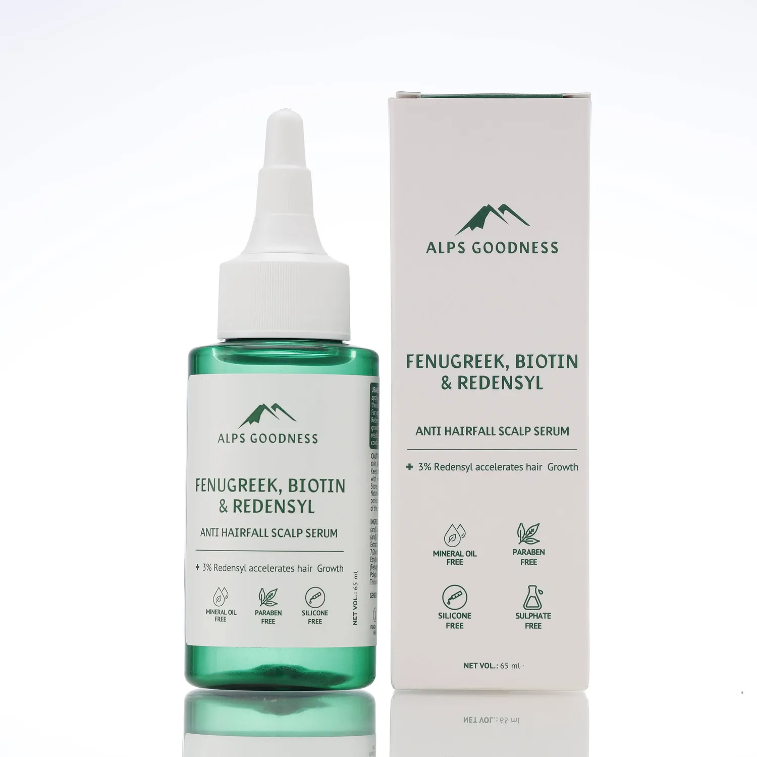 Alps Goodness Fenugreek, Biotin and Redensyl Anti Hairfall Scalp Serum | Grocsy