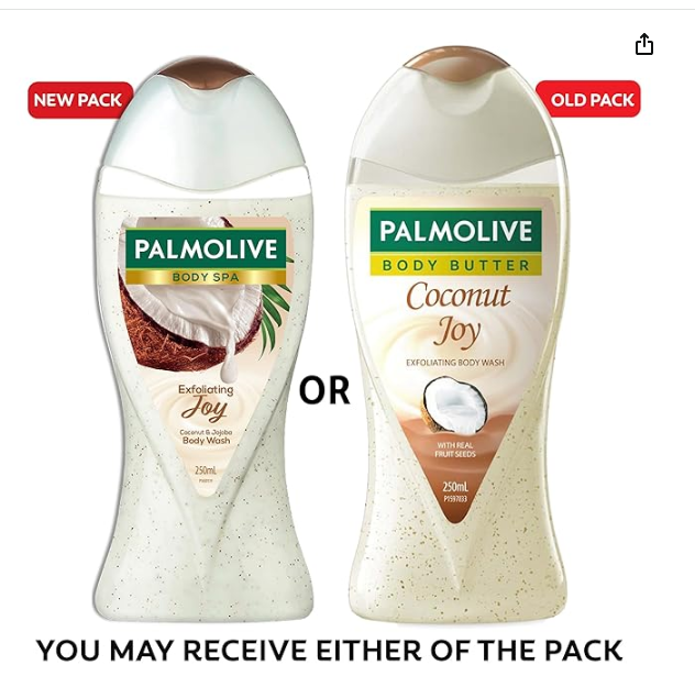 Palmolive Coconut & Jojoba Butter Coconut Joy, Exfoliating & Moisturizing Body Wash | Grocsy