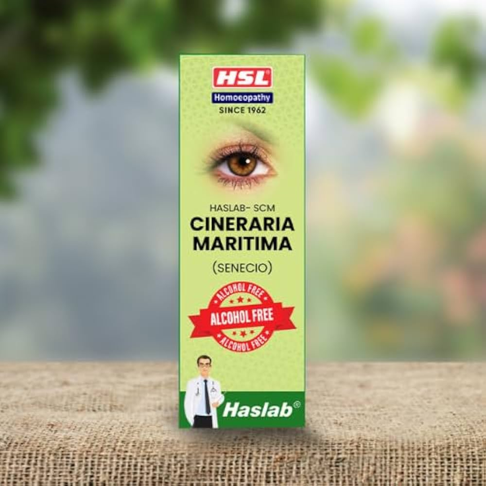 Haslab Homeopathy Scm C-ineraria Maritima Eye Drops | Grocsy