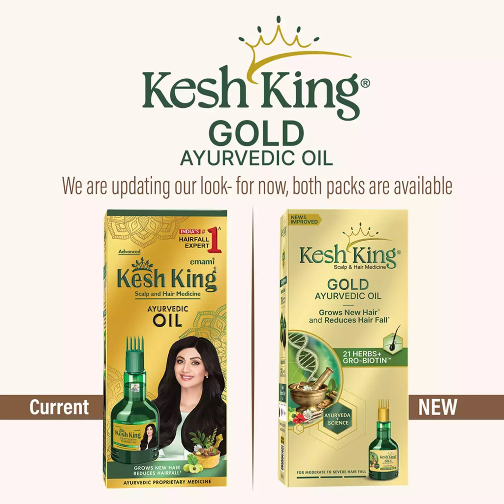 Kesh King Ayurvedic Scalp and Hair Medicinal Oil | Grocsy