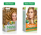 Nisha Creme Hair Color Honey Blonde | Grocsy