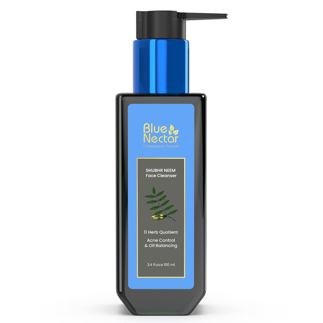 Blue Nectar Shubhr Acne Face Cleanser with Honey & Neem | Grocsy