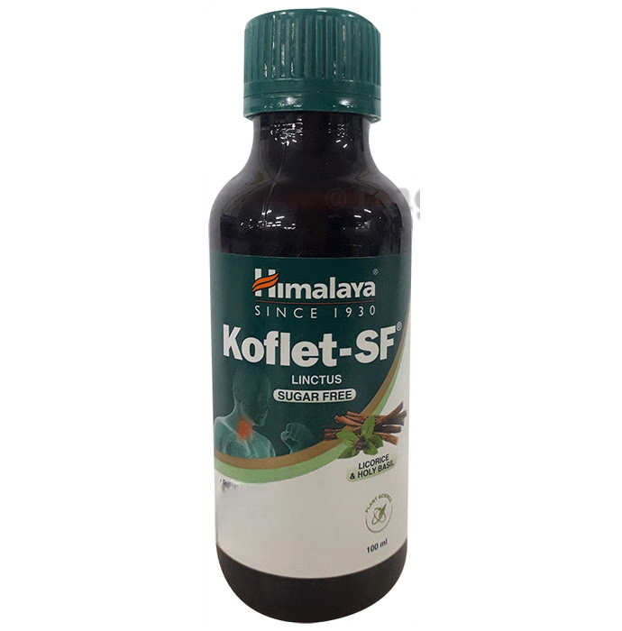 Himalaya Koflet-SF Linctus Sugar Free (100ML) | Grocsy