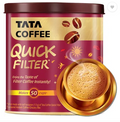 Tata Coffee Quick Filter Coffee Powder Tin | Grocsy