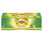 Lipton Honey Lemon Green Tea Bags - 100 Tea Bags | Grocsy