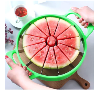 Stainless Steel - Watermelon Cutter Slicer | Grocsy