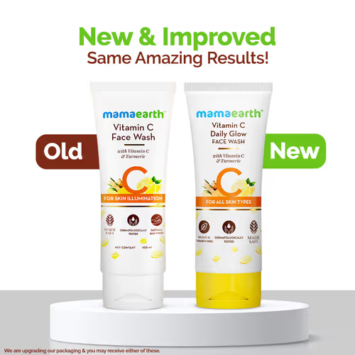 Mamaearth Vitamin C Face Wash For Skin Illumination | Grocsy