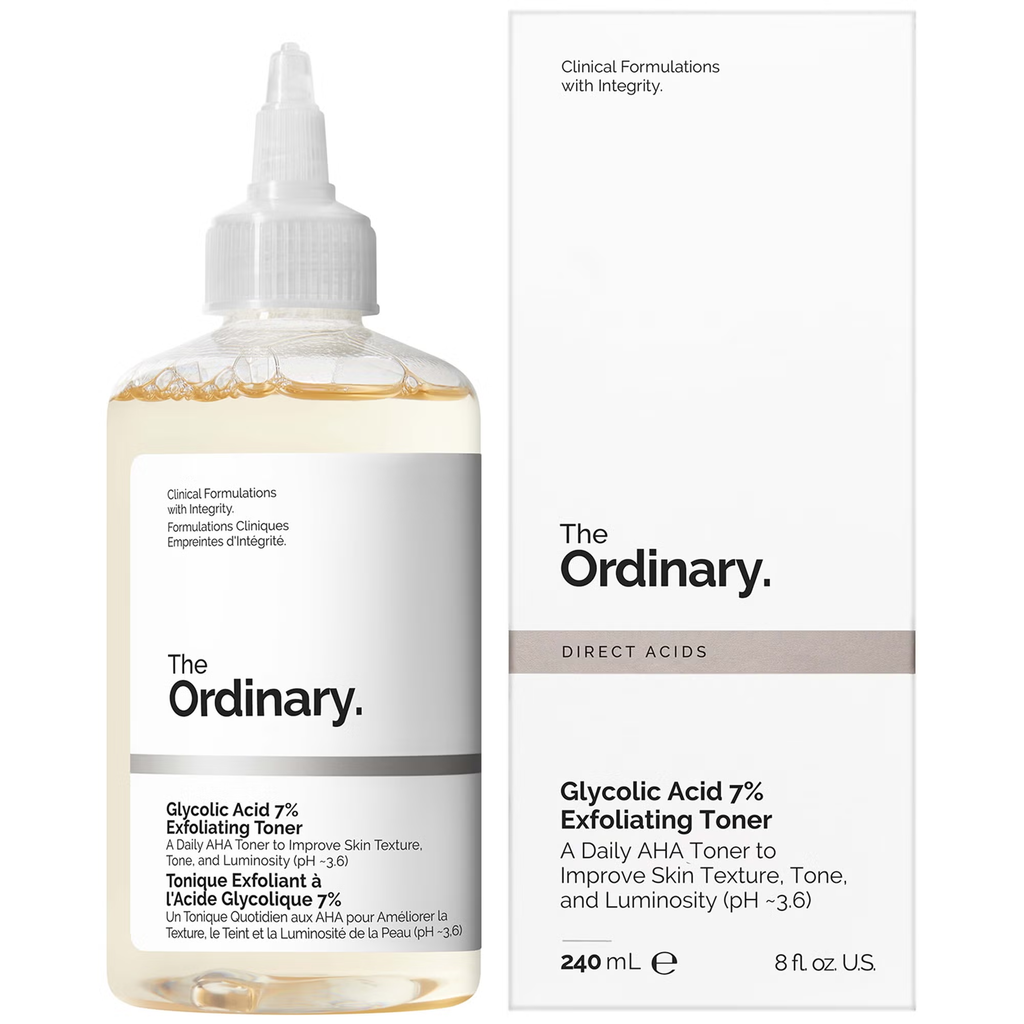 The Ordinary Glycolic Acid 7% Exfoliating Mini Toner | Grocsy