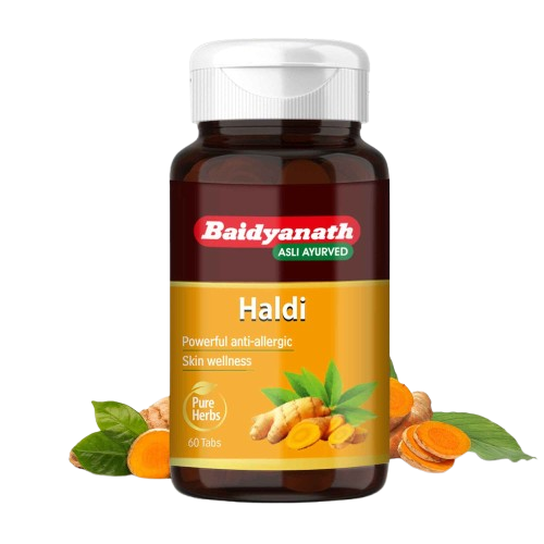 Baidyanath Kolkata Haldi Tablets | Grocsy