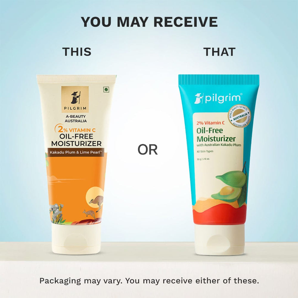 Pilgrim Australian 2% Vitamin C Oil free Moisturizer with Kakadu Plum & Lime Pearl For Oily & Acne Prone Skin | Grocsy