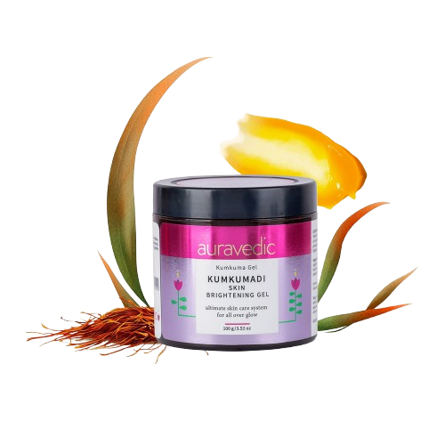Auravedic Kumkumadi Skin Brightening Gel | Grocsy
