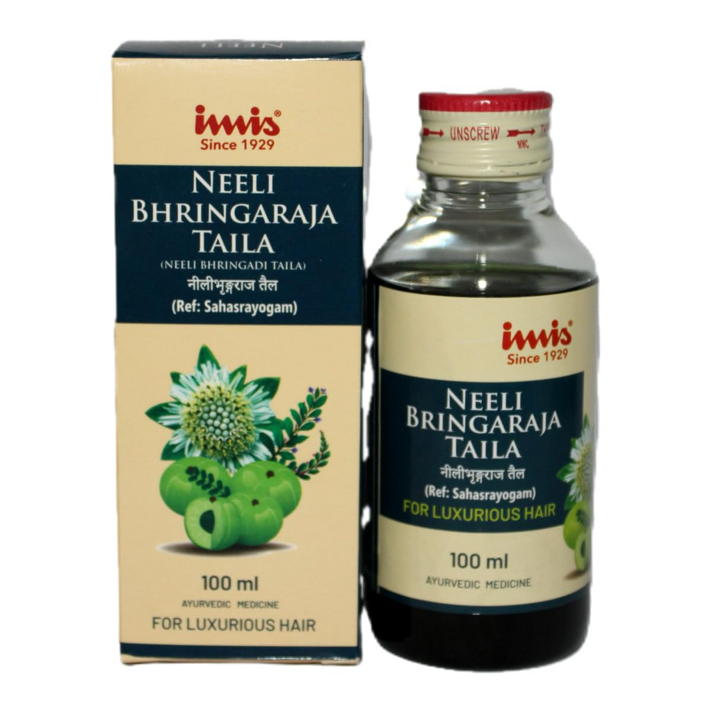 Imis Ayurveda Neeli Bhringaraja Taila | Grocsy