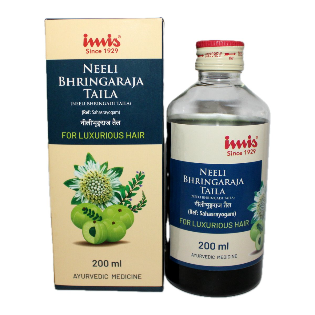 Imis Ayurveda Neeli Bhringaraja Taila | Grocsy