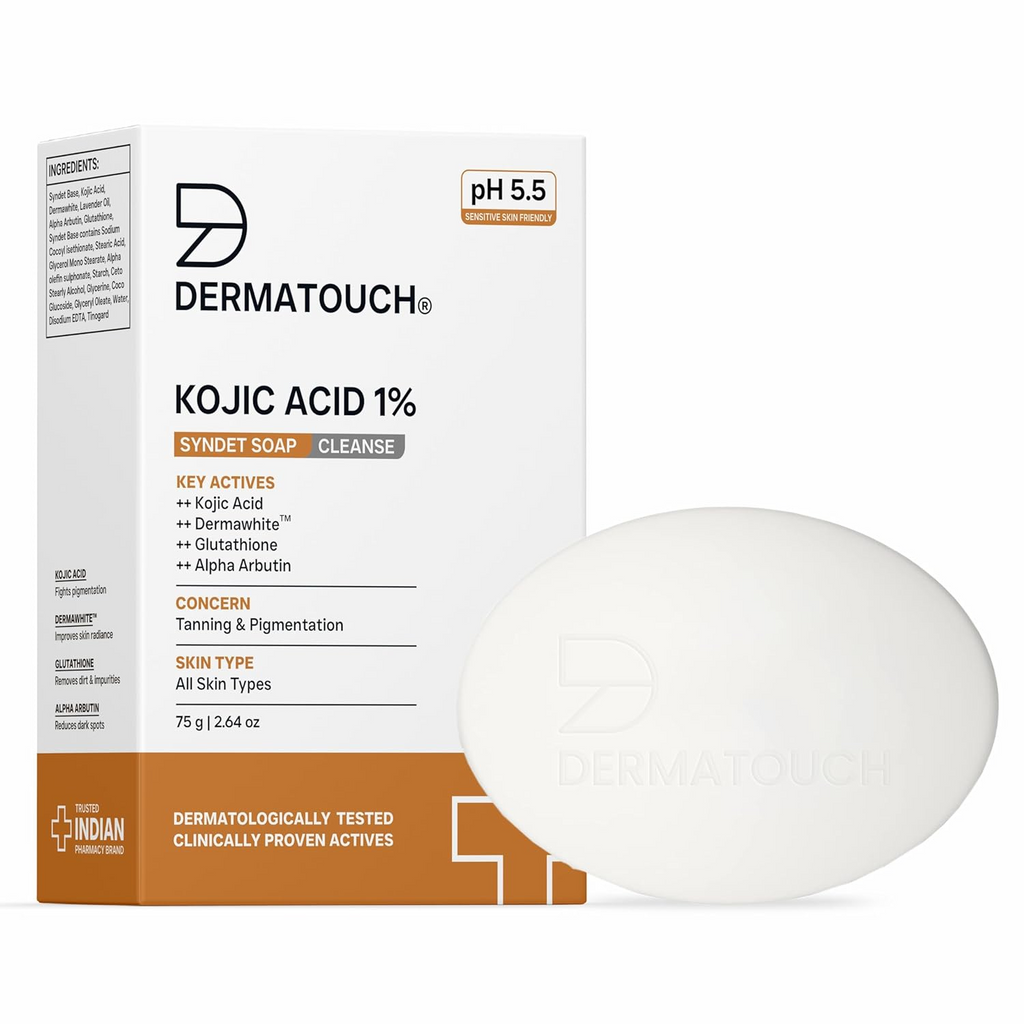 Dermatouch Kojic Acid 1% Soap With Glutathione | Grocsy