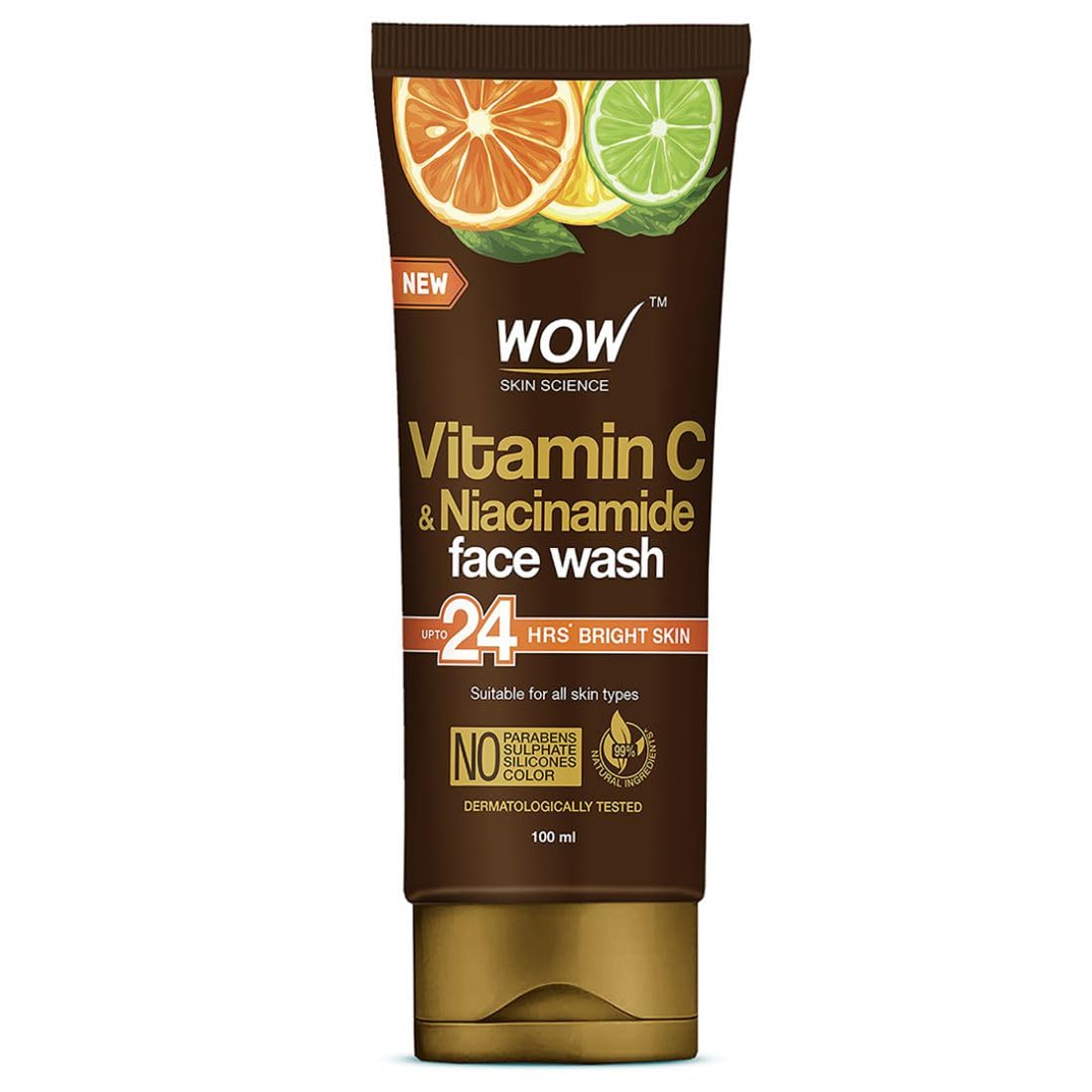Wow Skin Science Brightening Vitamin C Face Wash | Grocsy