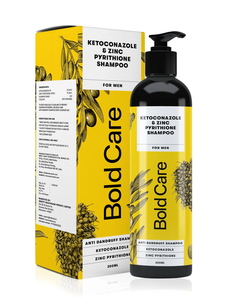 Bold Care DHT Blocker Shampoo & Hair Growth 5% Solution Serum Combo | Grocsy
