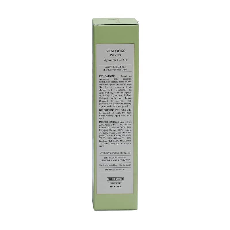 Shahnaz Husain Shalocks Plus Ayurvedic Oil | Grocsy